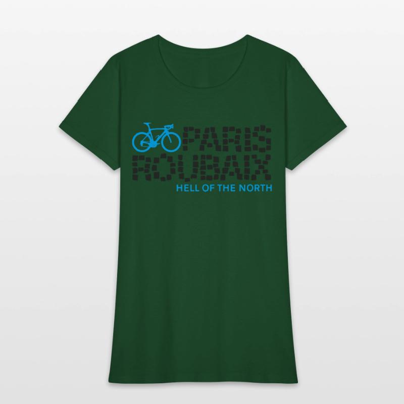 Paris Roubaix Hell Of The North Cycling biker T Sh