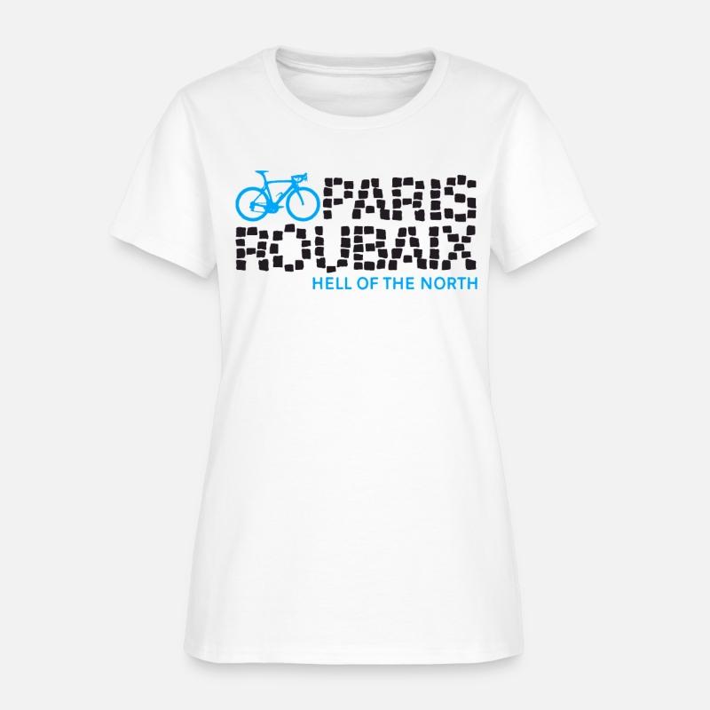 Paris Roubaix Hell Of The North Cycling biker T Sh