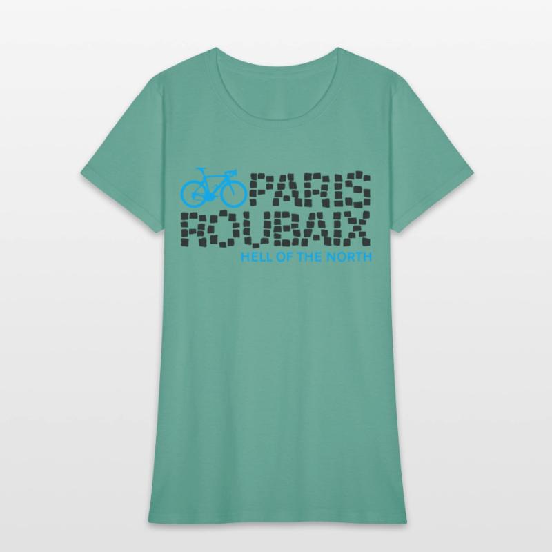 Paris Roubaix Hell Of The North Cycling biker T Sh