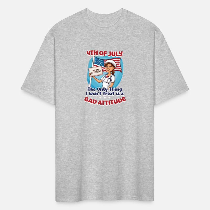 Patriotic Nurse Won't Treat Bad Attitude