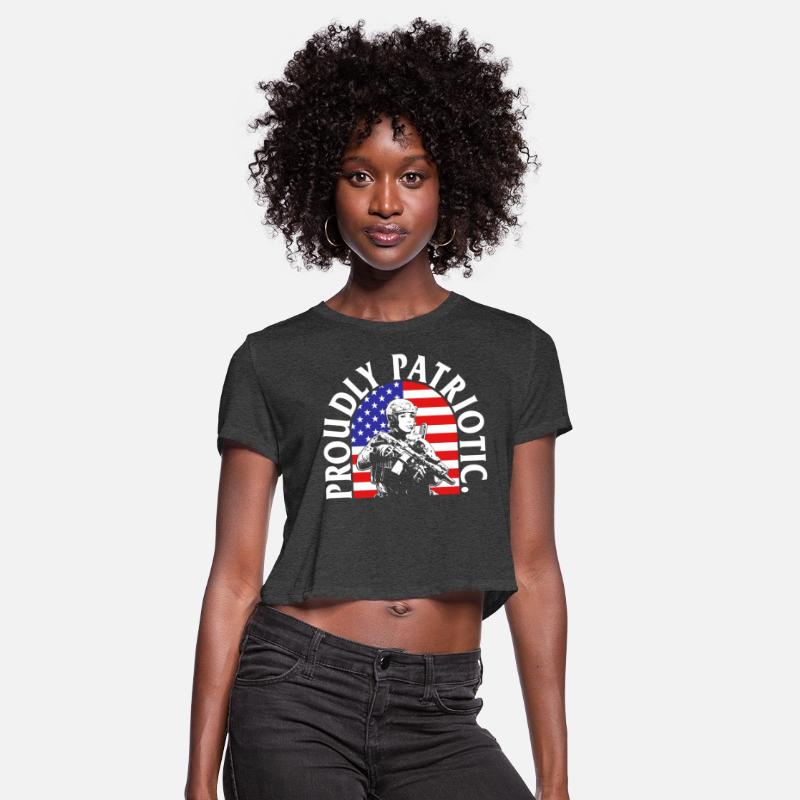 Patriotic Shirt, Proudly Patriotic Tee, Gift For
