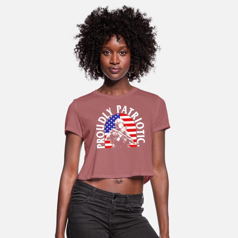Patriotic Shirt, Proudly Patriotic Tee, Gift For