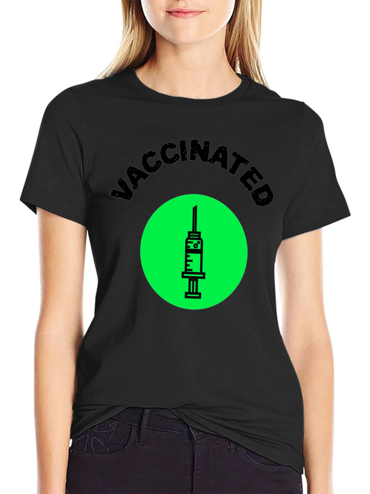 Vaccinated Tee: Stylish Protection Advocate