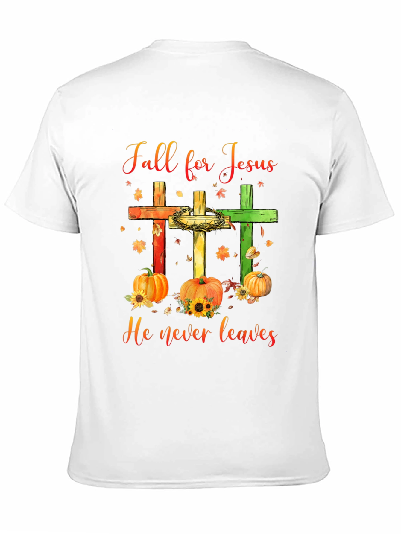 Fall for Jesus Graphic T-Shirt