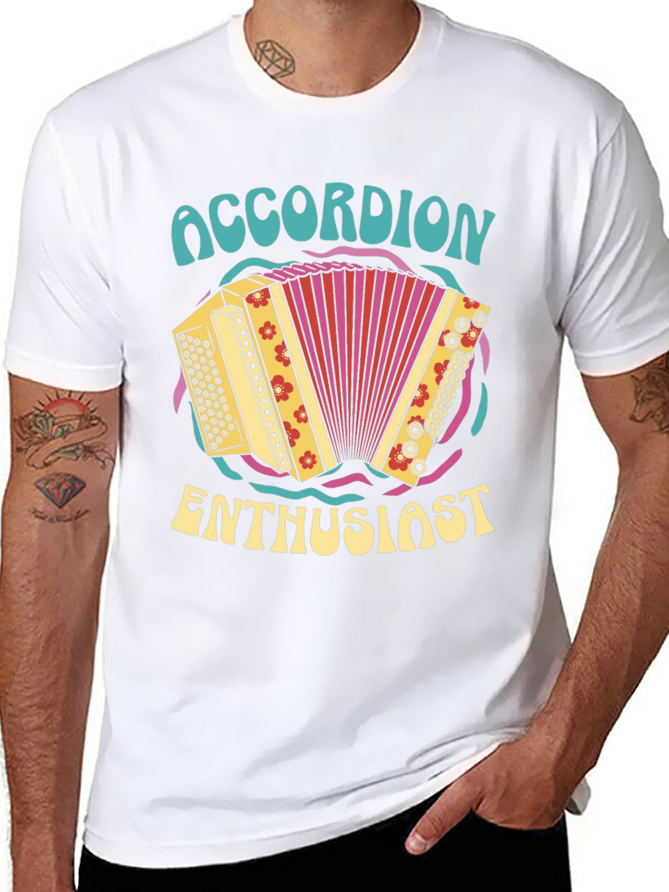 Accordion Enthusiast T-Shirt