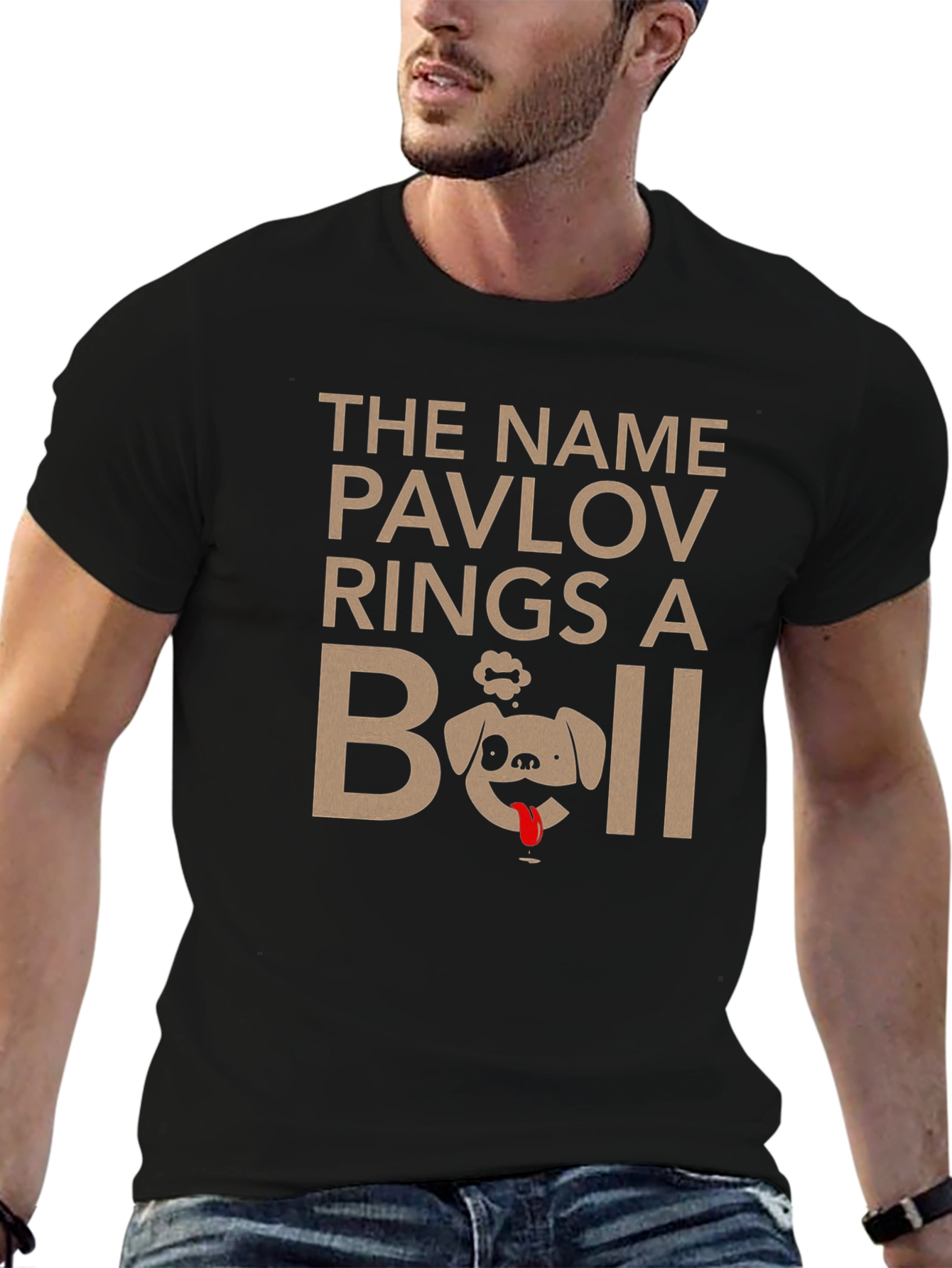 Pavlovs Dog T-Shirt - Funny Psychology Humor Tee