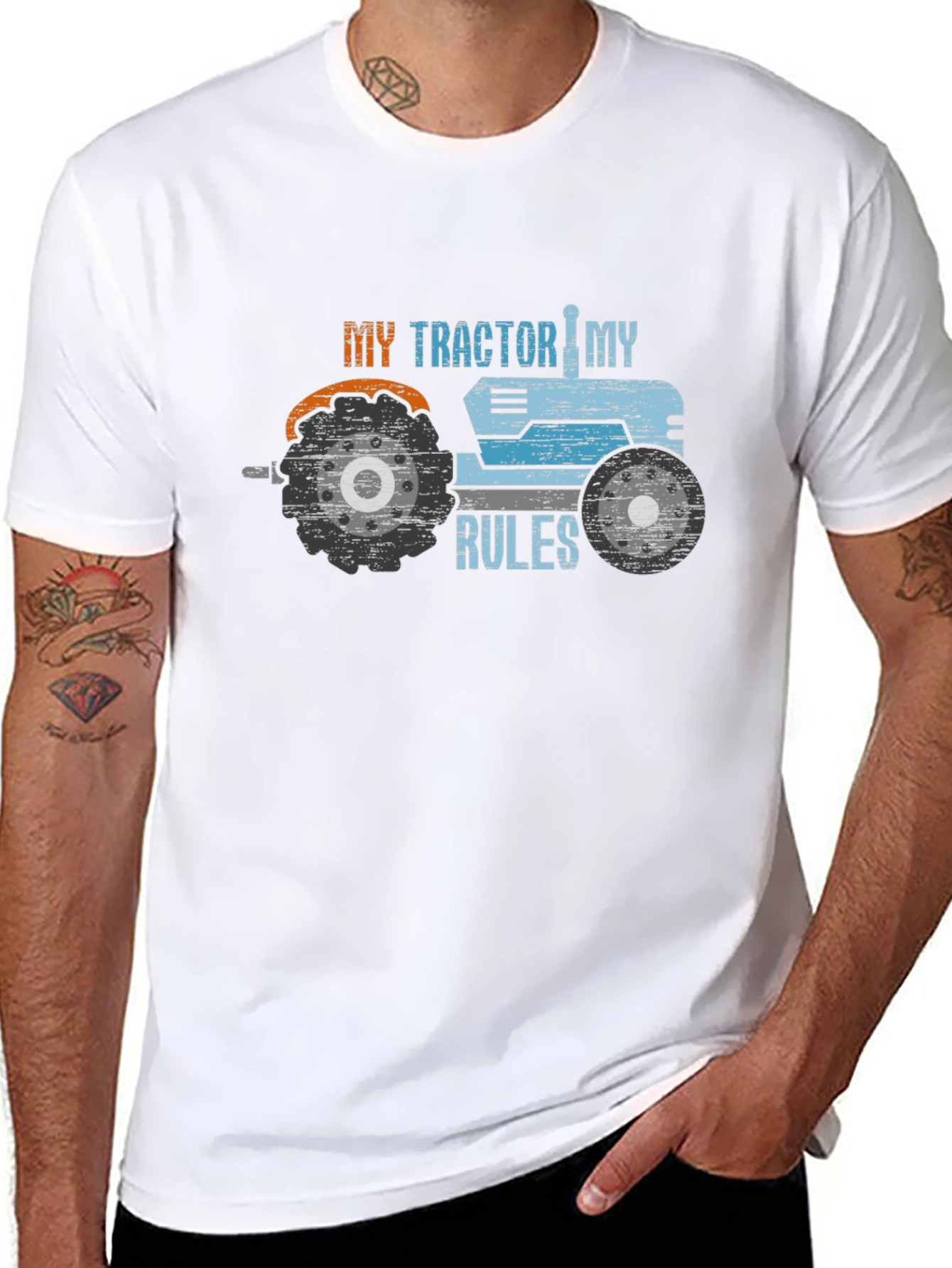 My Tractor My Rules Graphic Tee