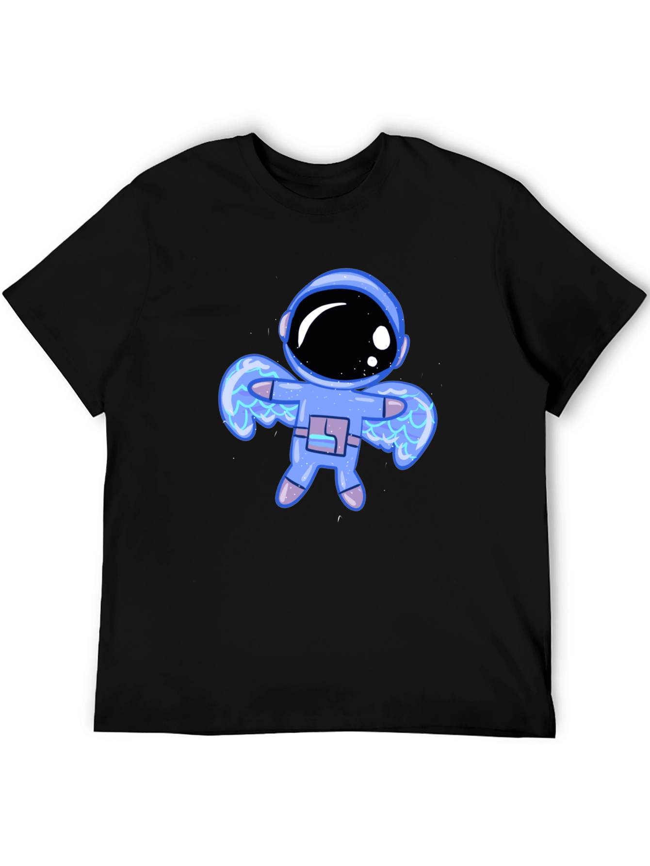 Astronaut Graphic Black T-Shirt