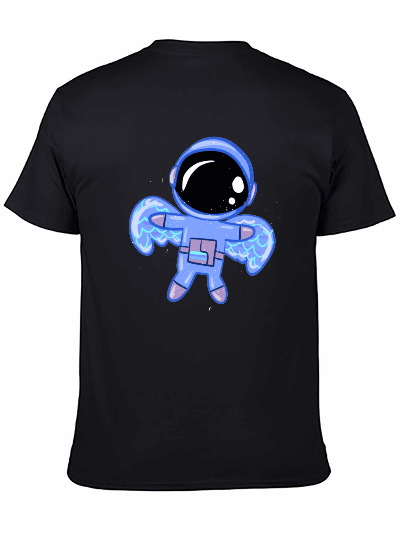 Astronaut Graphic Black T-Shirt