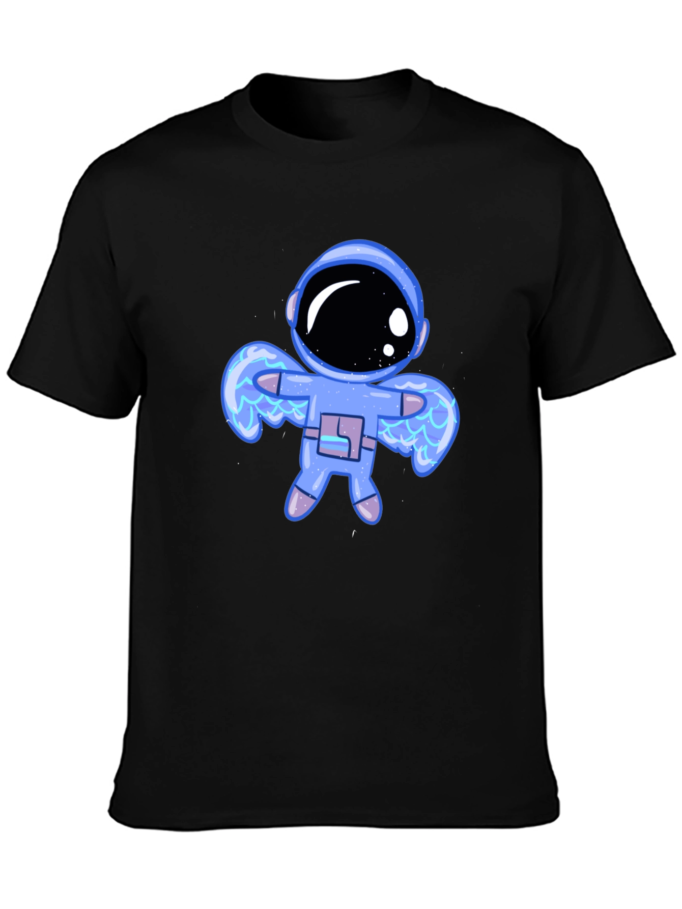 Astronaut Graphic Black T-Shirt