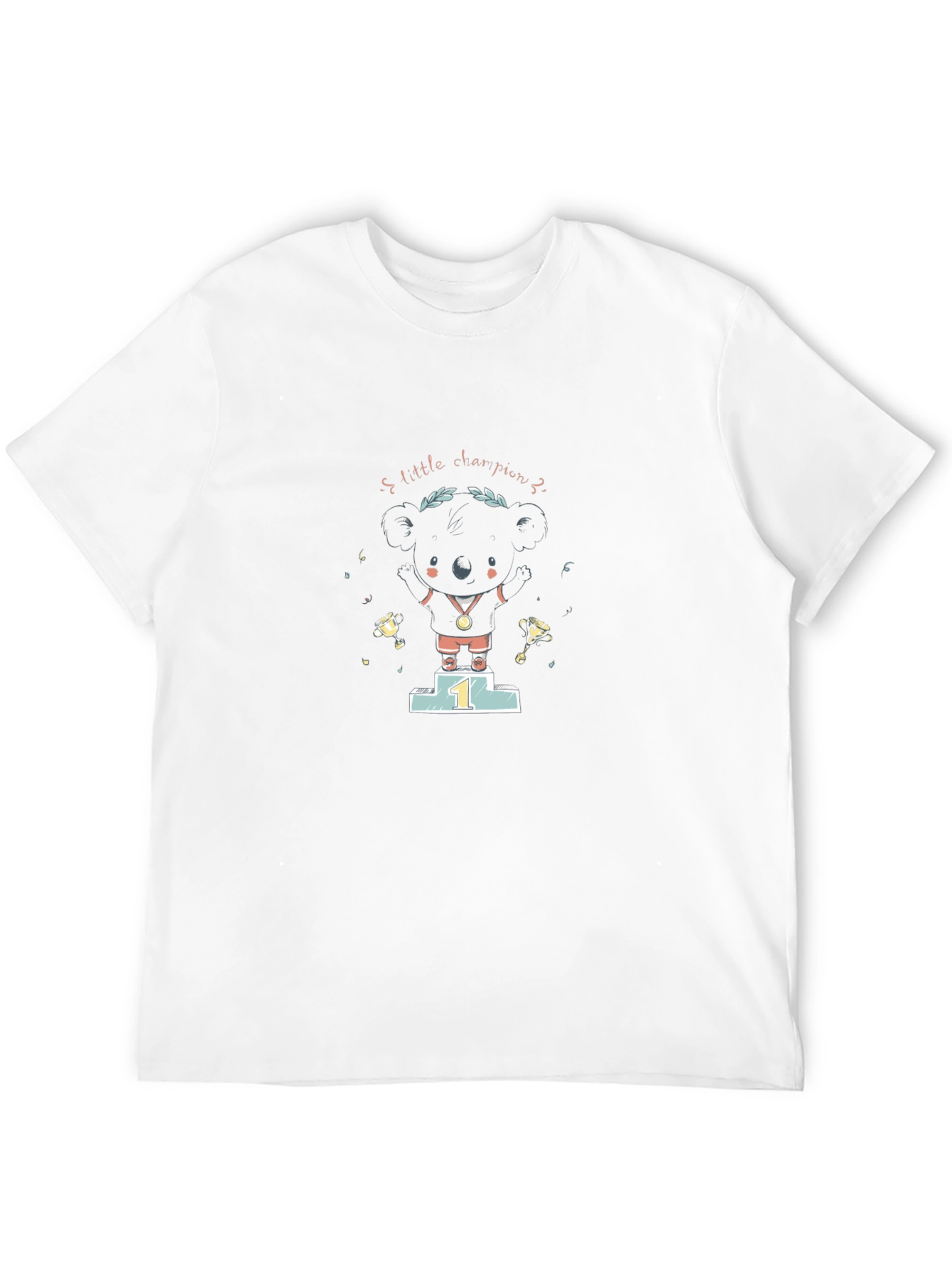 Koala Little Champion Black T-Shirt