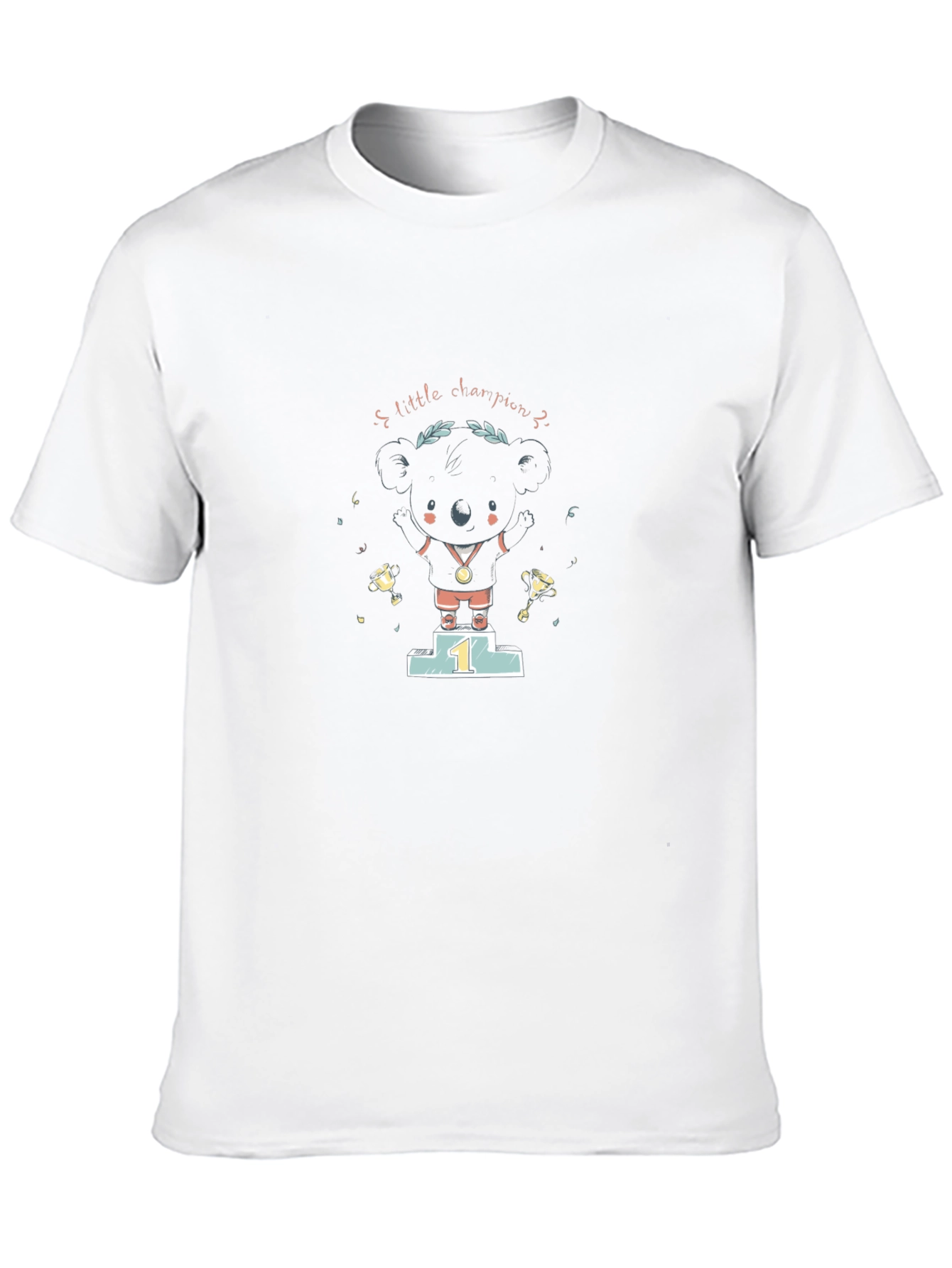 Koala Little Champion Black T-Shirt