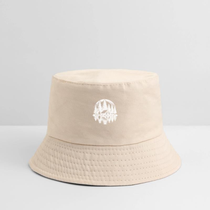 Peace And Nature Camping Campfire Scene In The