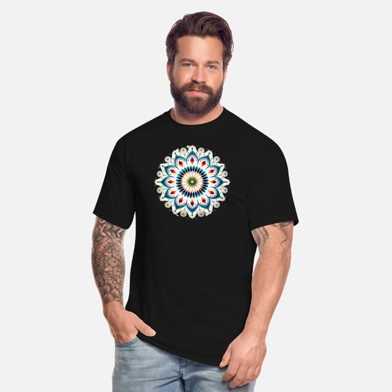 Peacock Mandala Pattern Art