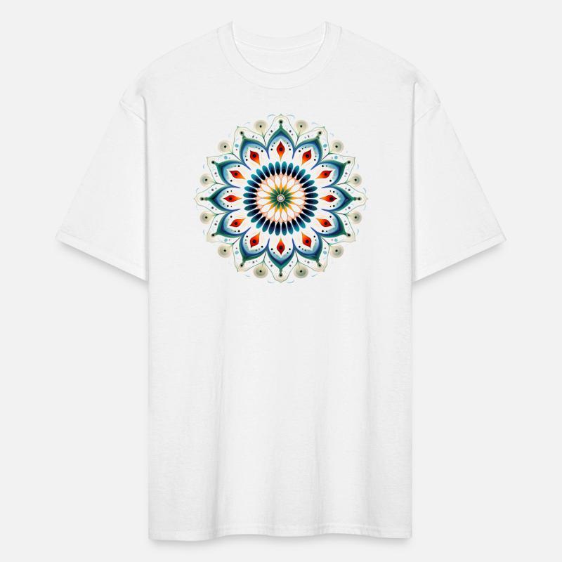 Peacock Mandala Pattern Art