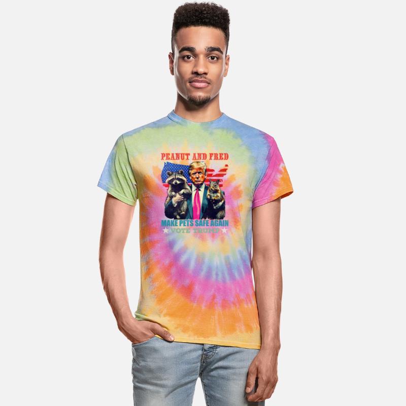 Peanut and Fred make pets safe again vote Trump