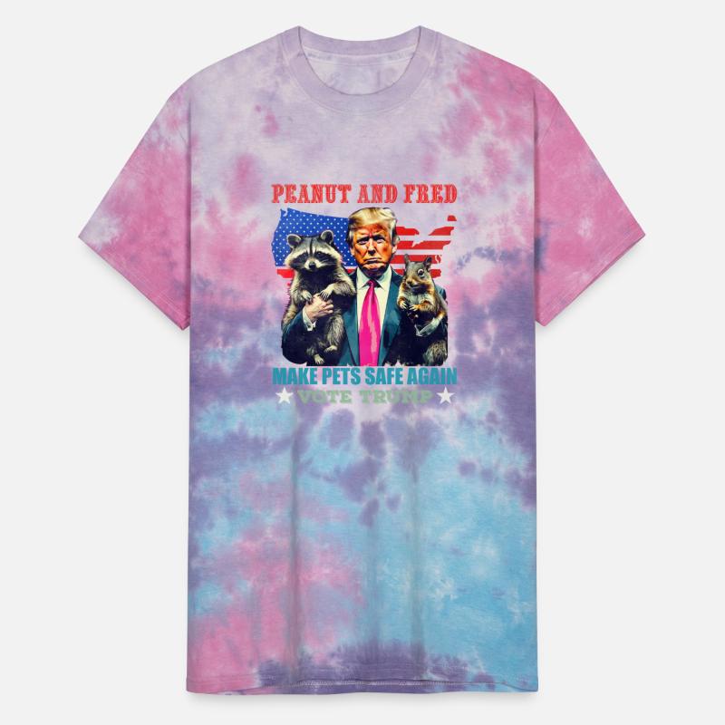 Peanut and Fred make pets safe again vote Trump