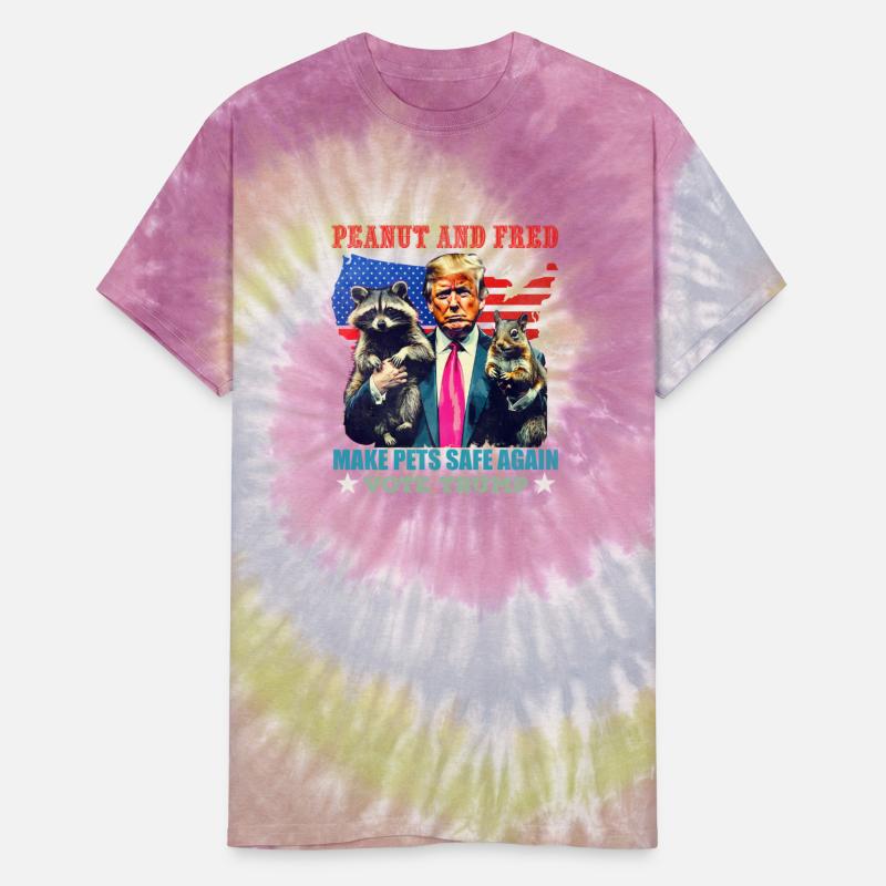 Peanut and Fred make pets safe again vote Trump