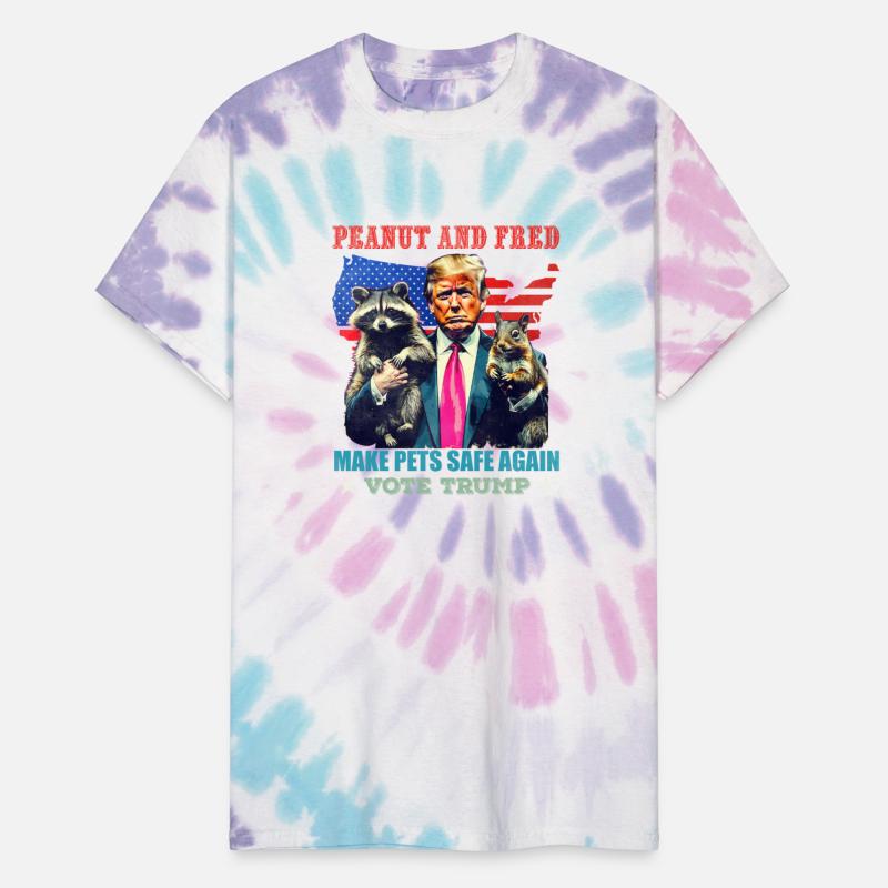 Peanut and Fred make pets safe again vote Trump