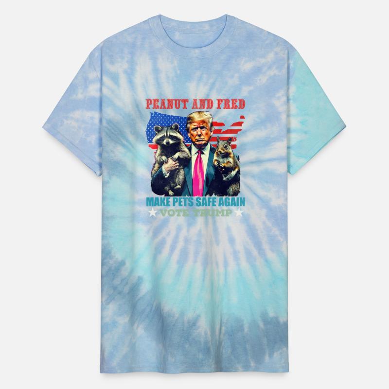 Peanut and Fred make pets safe again vote Trump