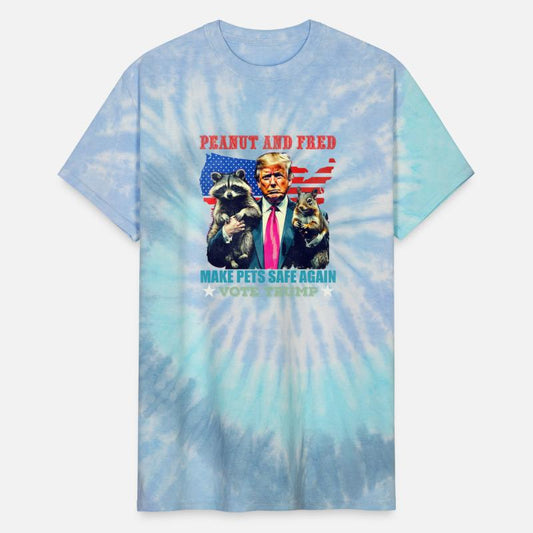 Peanut and Fred make pets safe again vote Trump