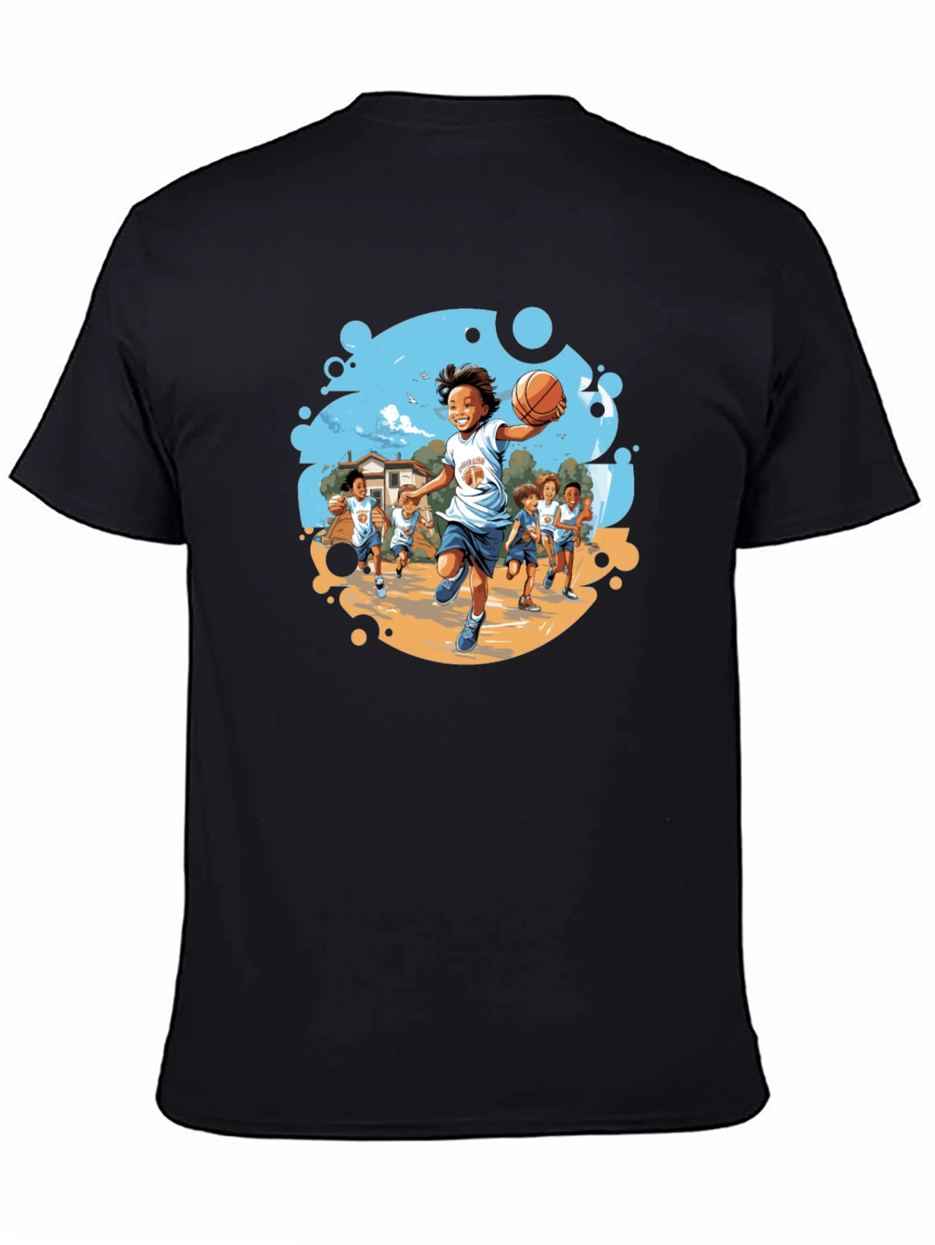 Basketball Kids T-Shirt - Team Graphic Tee