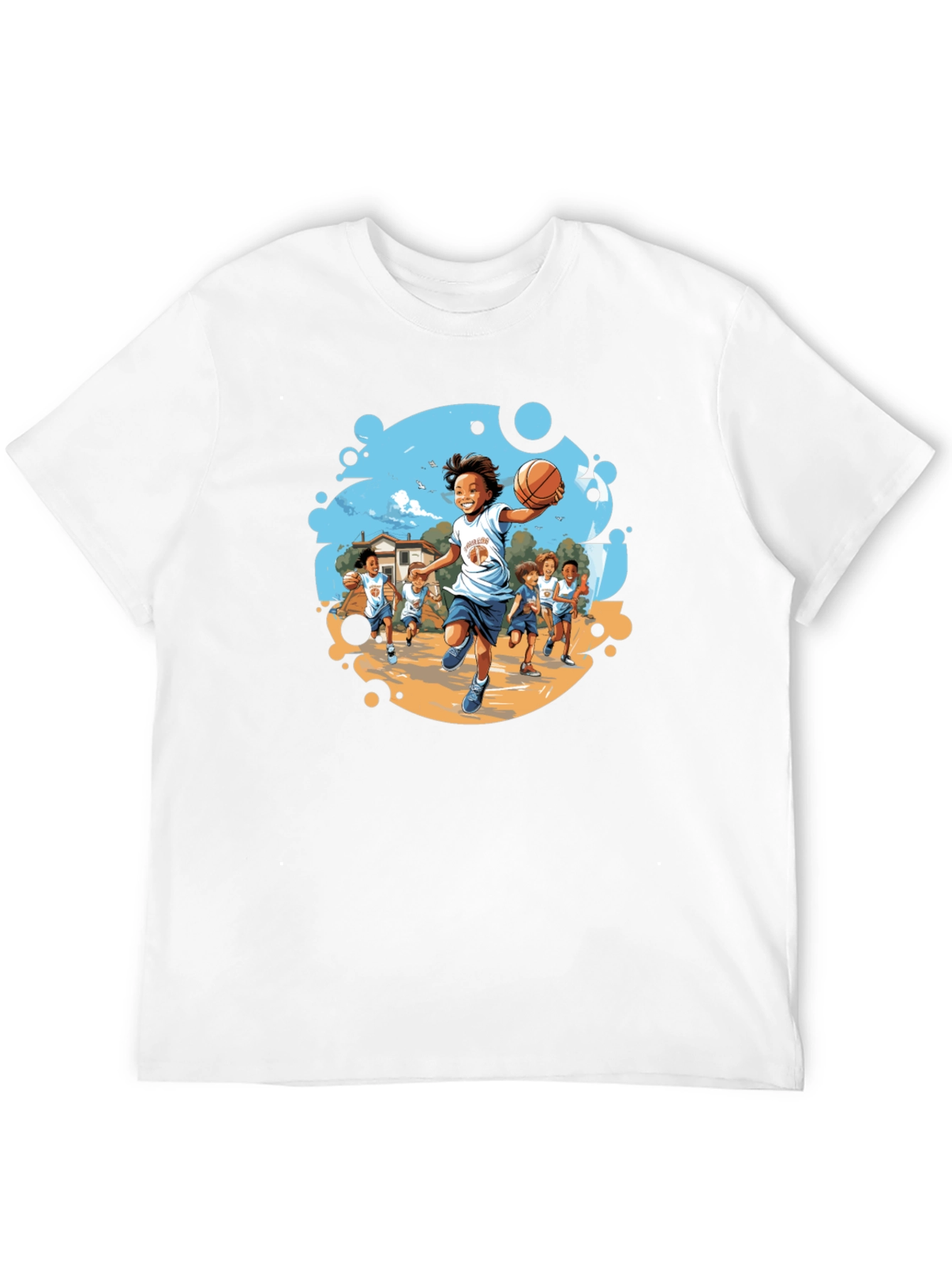 Basketball Kids T-Shirt - Team Graphic Tee