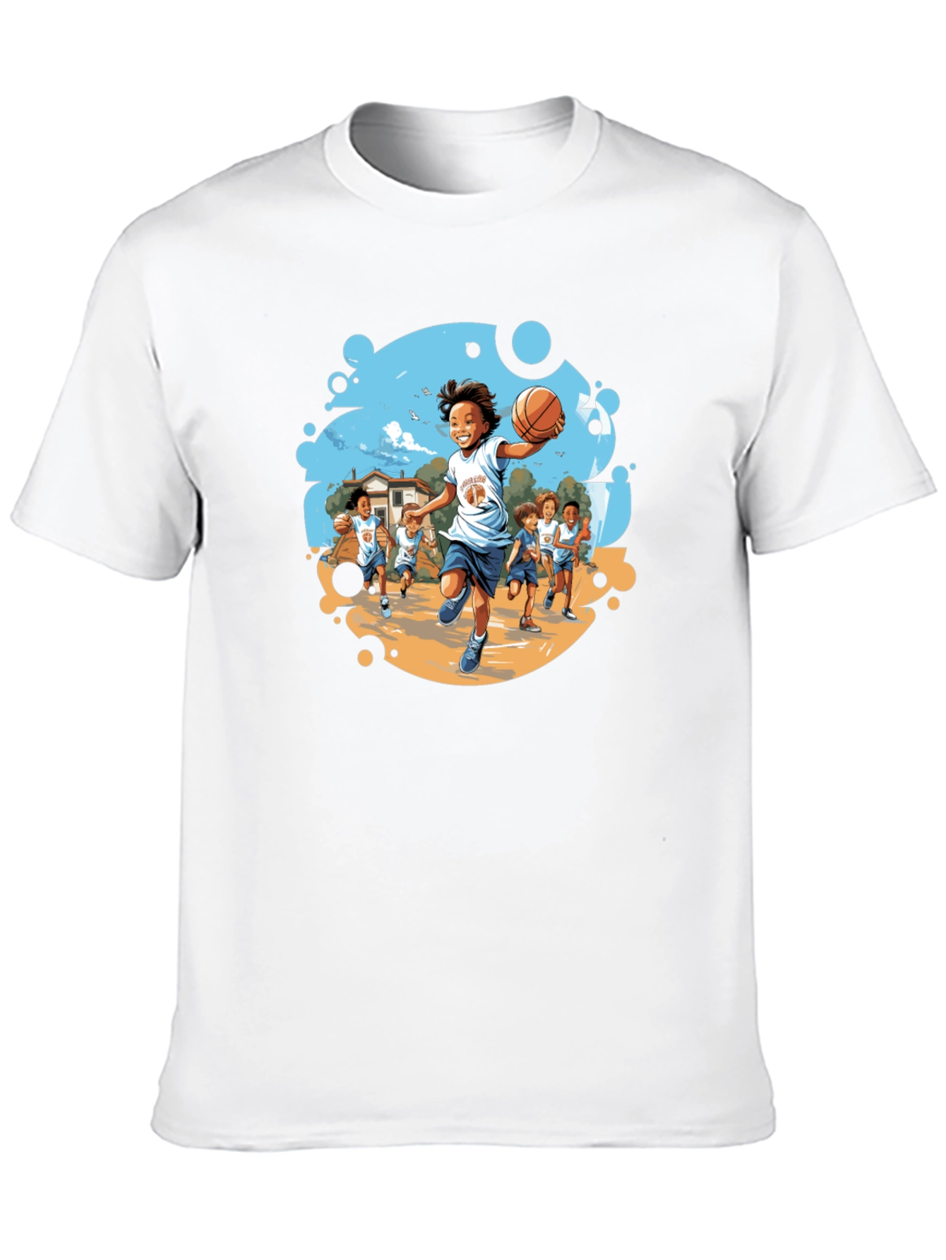 Basketball Kids T-Shirt - Team Graphic Tee