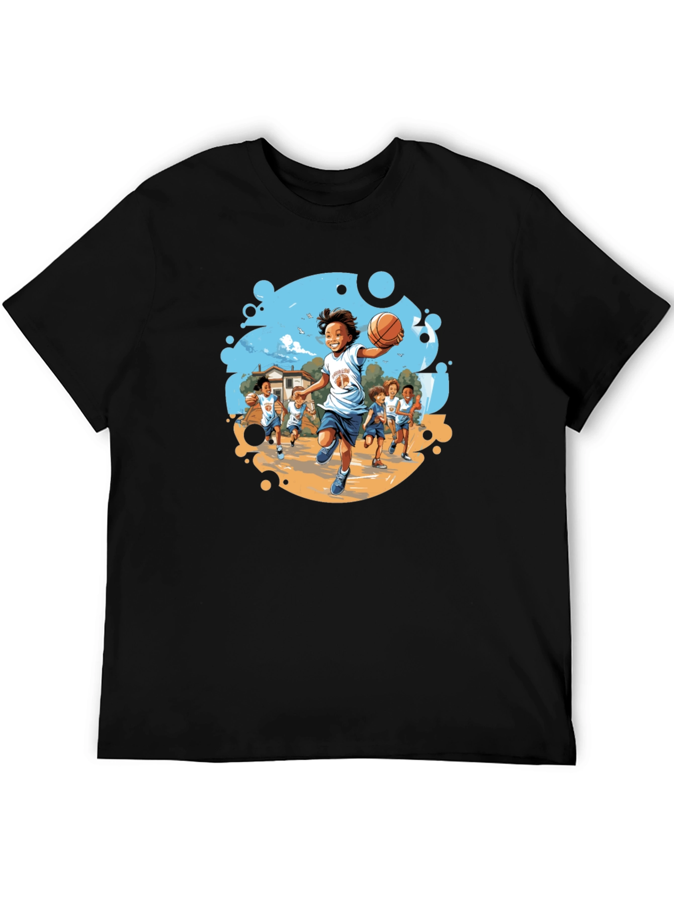 Basketball Kids T-Shirt - Team Graphic Tee