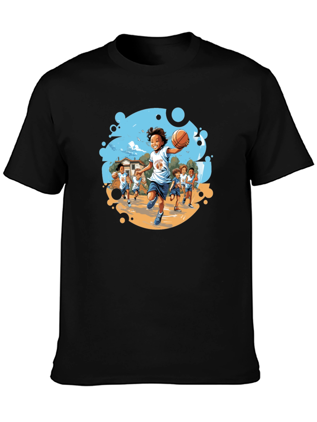 Basketball Kids T-Shirt - Team Graphic Tee