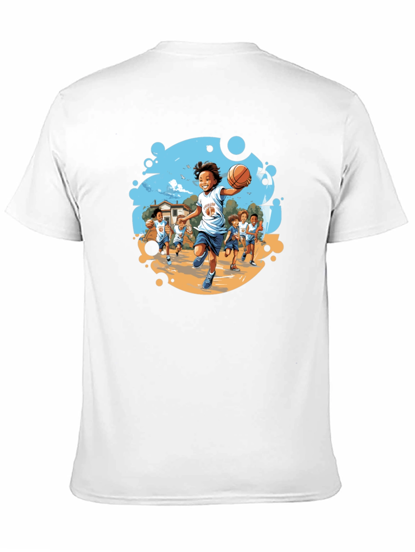 Basketball Kids T-Shirt - Team Graphic Tee