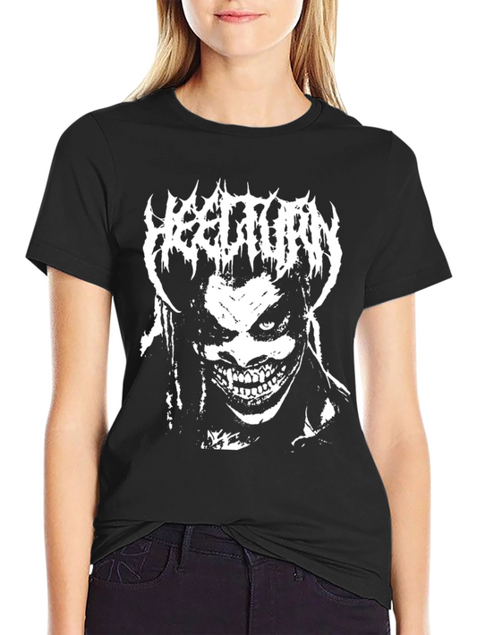 Heelturn Black Graphic Tee