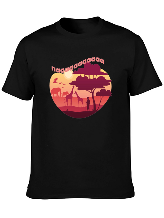 Safari Graphic Tee - Naaaaaaa