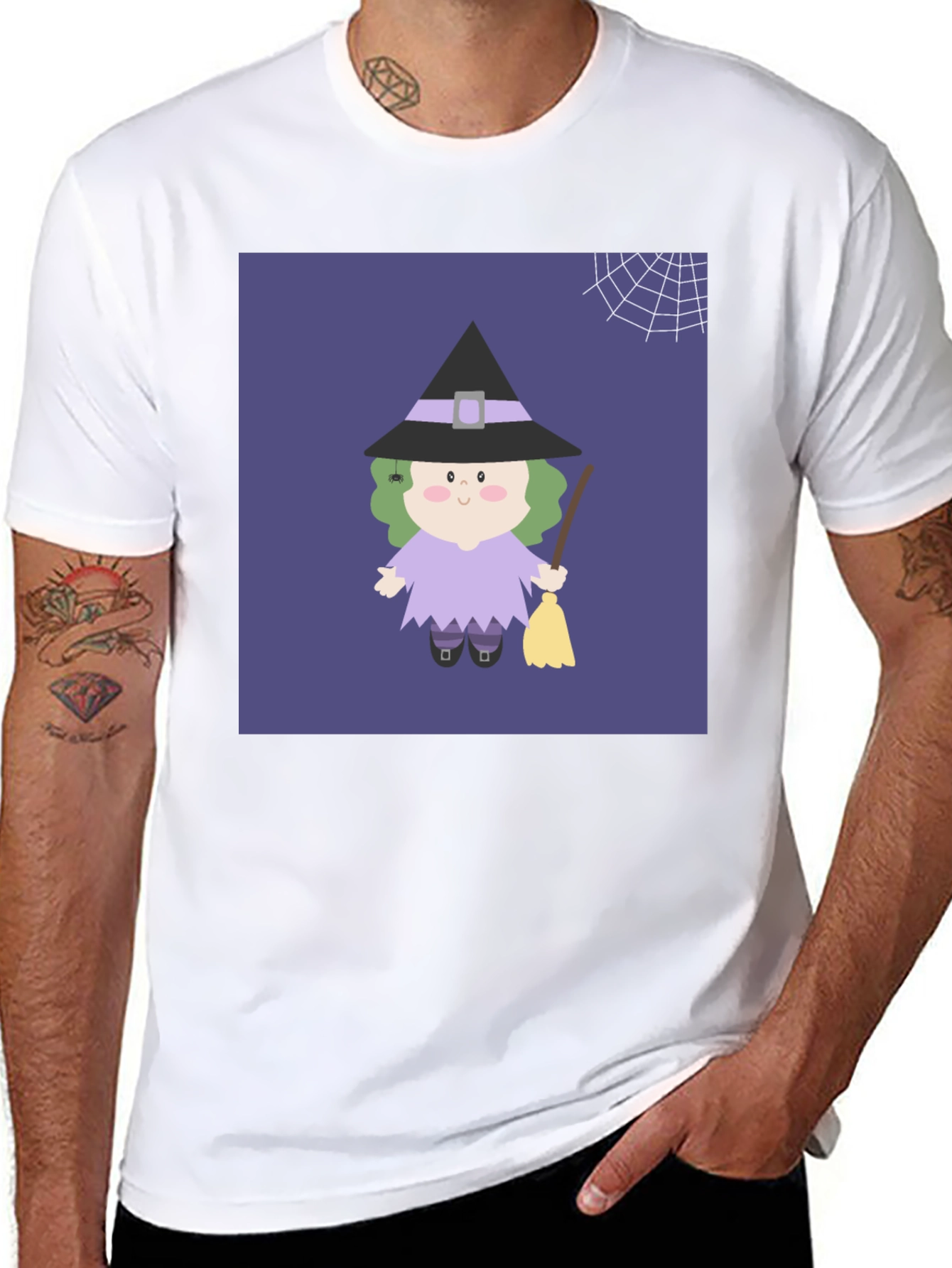 Halloween Witch T-Shirt - Spooky Season Apparel