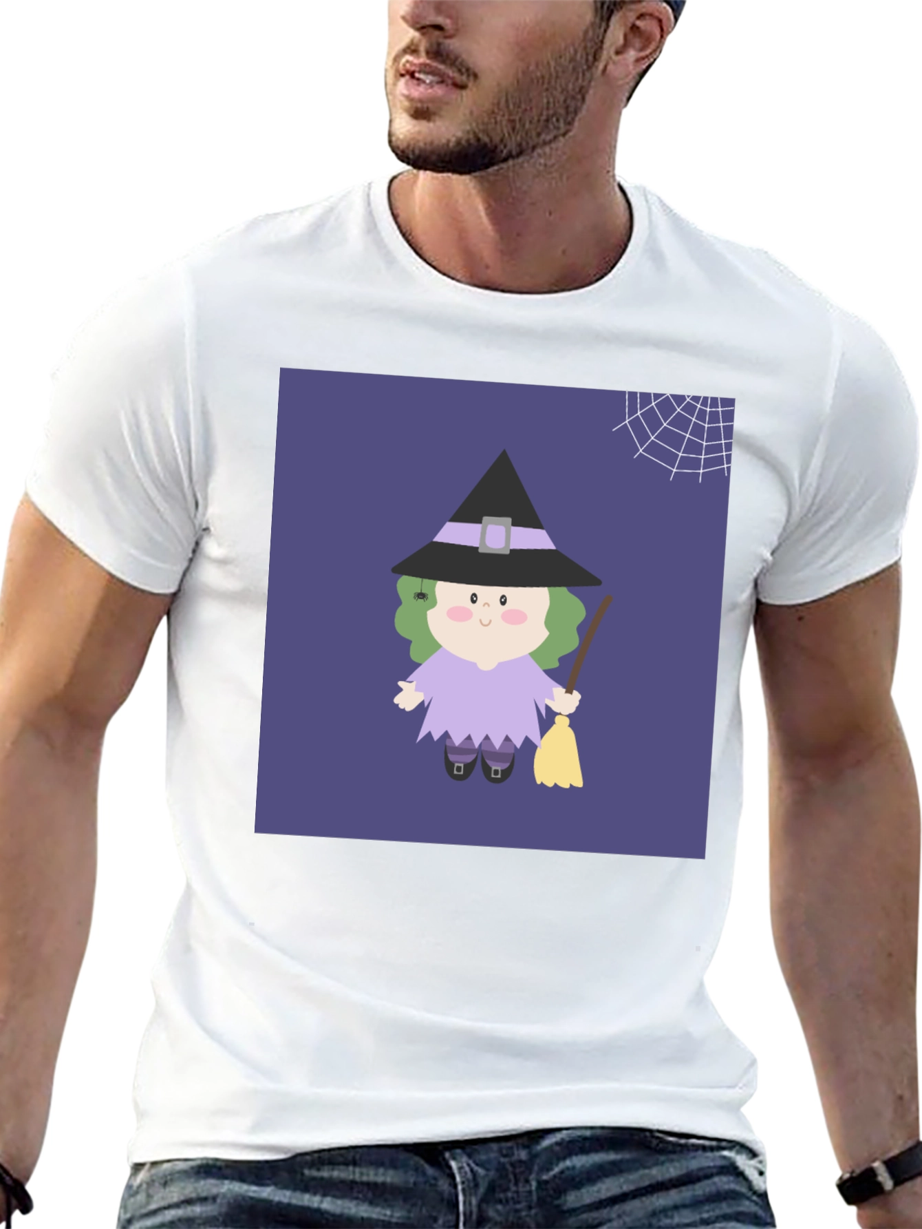 Halloween Witch T-Shirt - Spooky Season Apparel