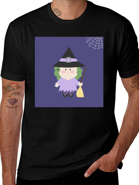 Halloween Witch T-Shirt - Spooky Season Apparel