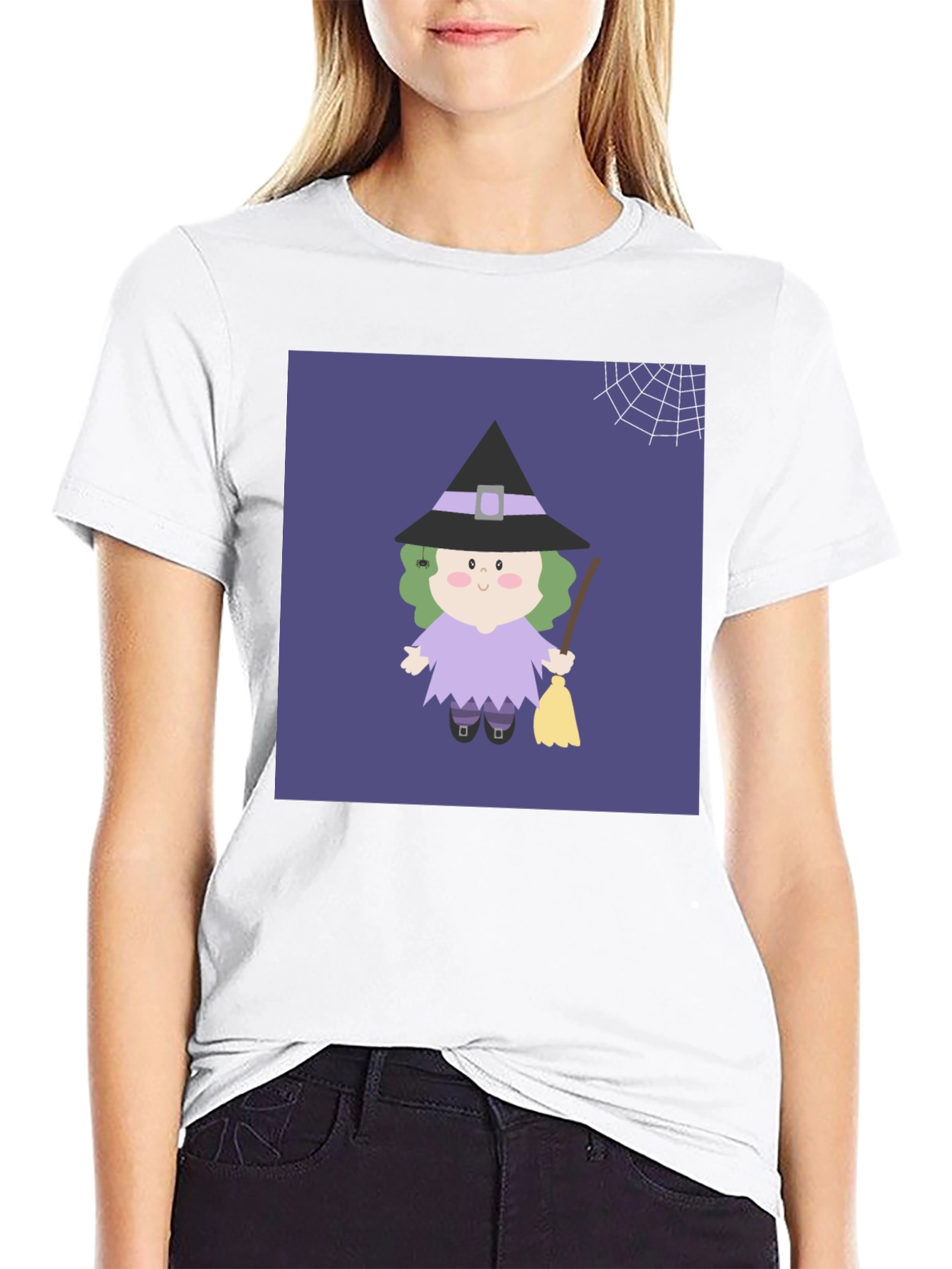 Halloween Witch T-Shirt - Spooky Season Apparel