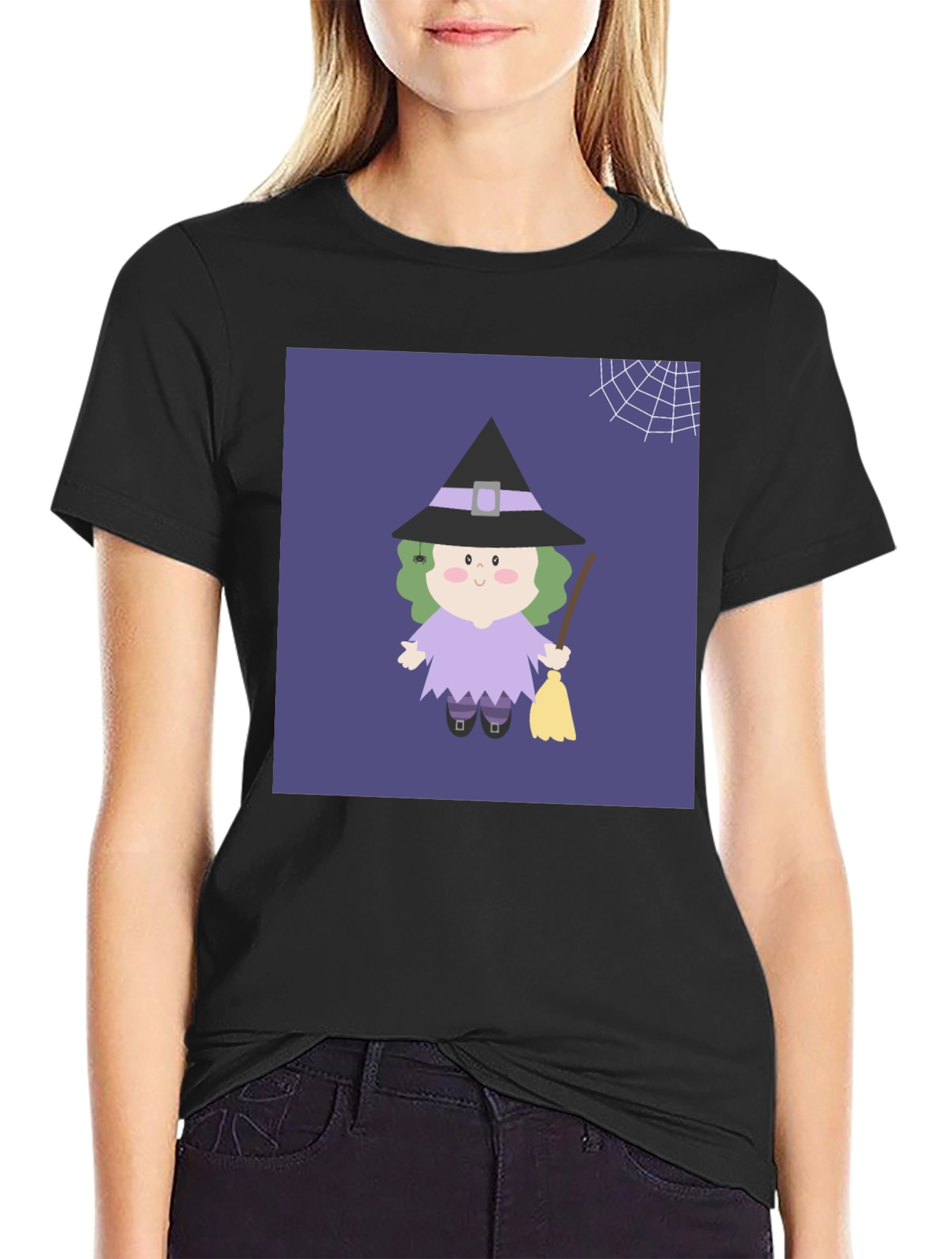Halloween Witch T-Shirt - Spooky Season Apparel