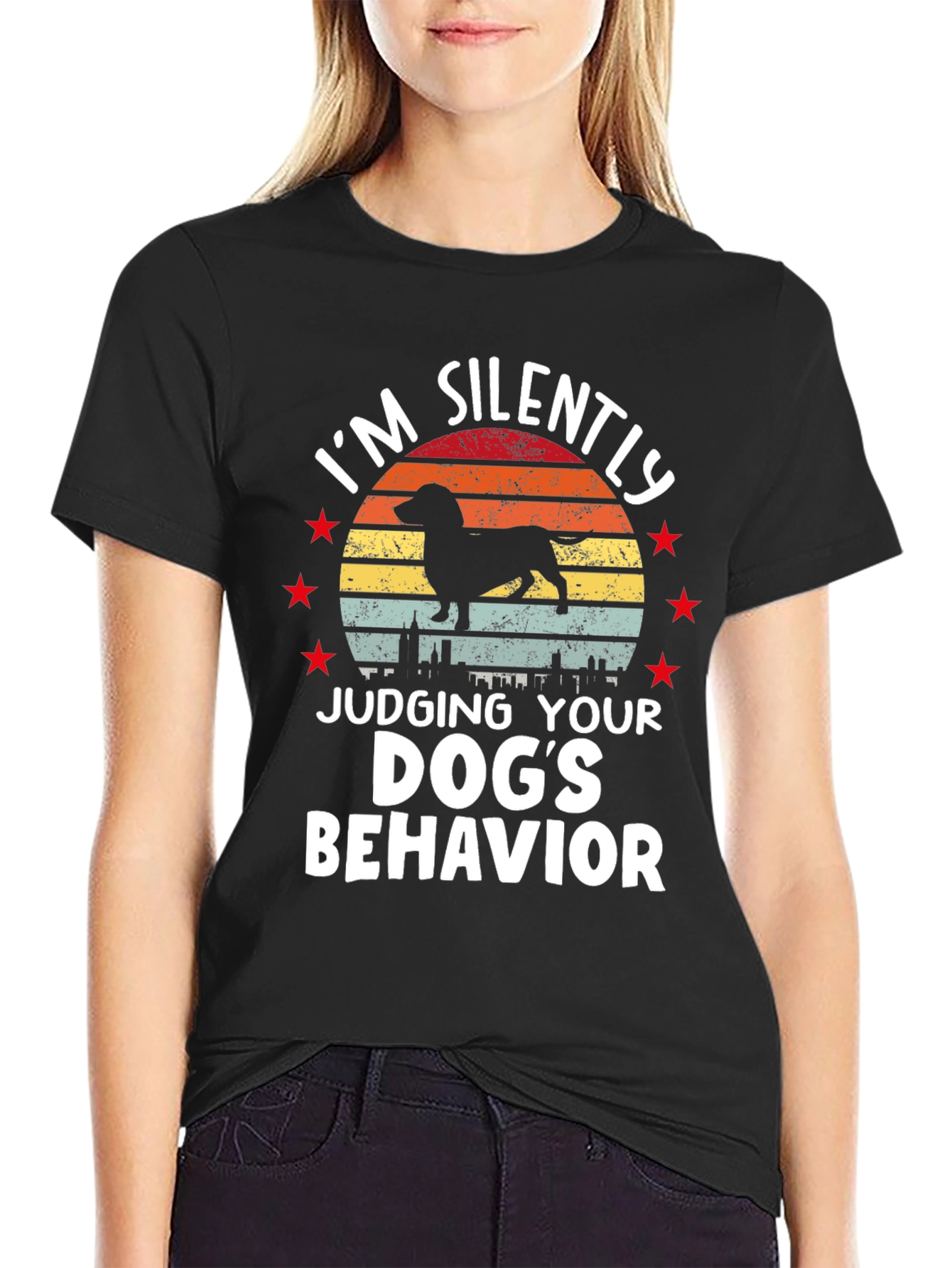 Funny Dog Judging T-Shirt