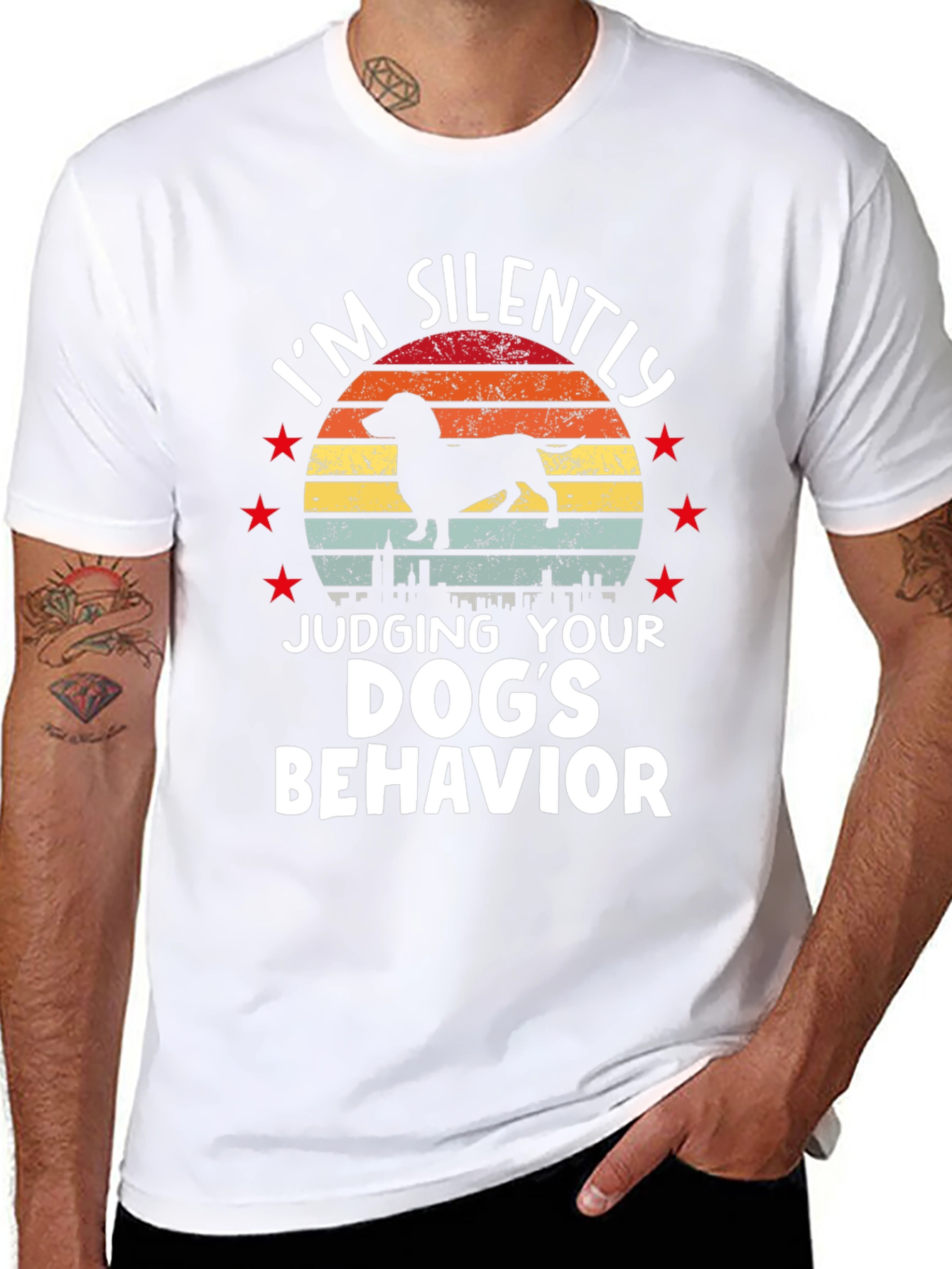 Funny Dog Judging T-Shirt