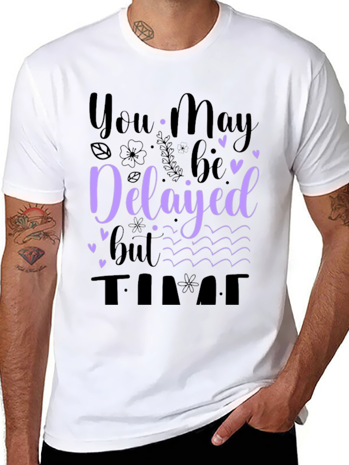 Delayed But On Time Graphic Tee