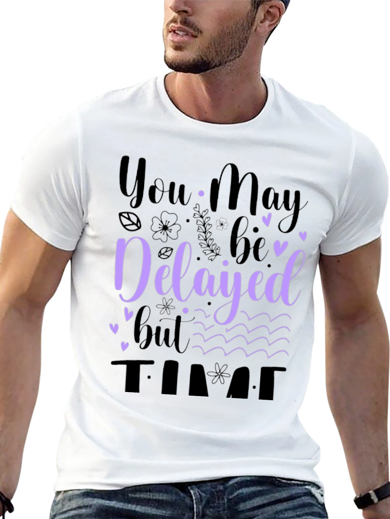 Delayed But On Time Graphic Tee