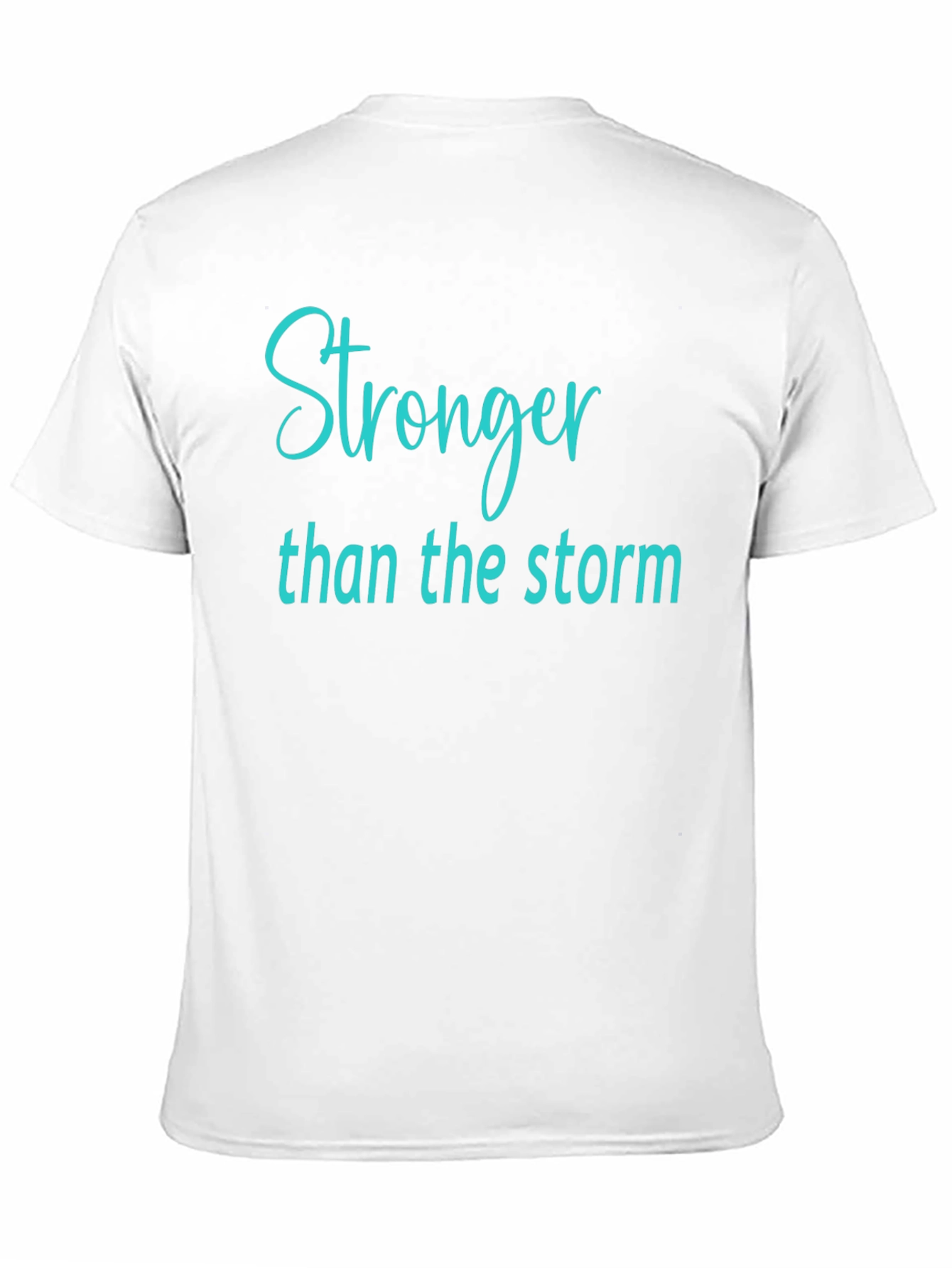 Stronger Than The Storm Black T-Shirt
