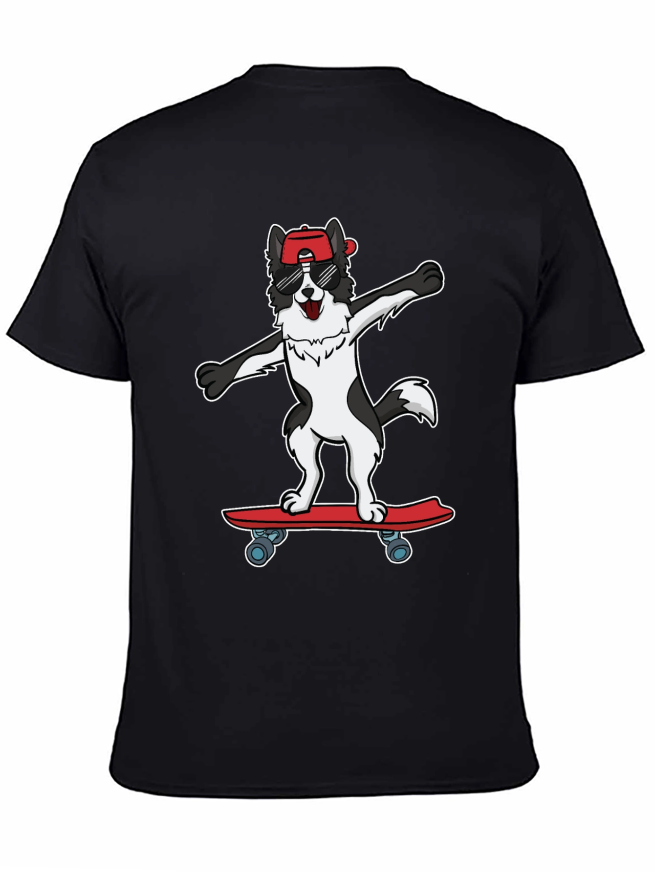 Cool Dog Skateboard T-Shirt - Unisex
