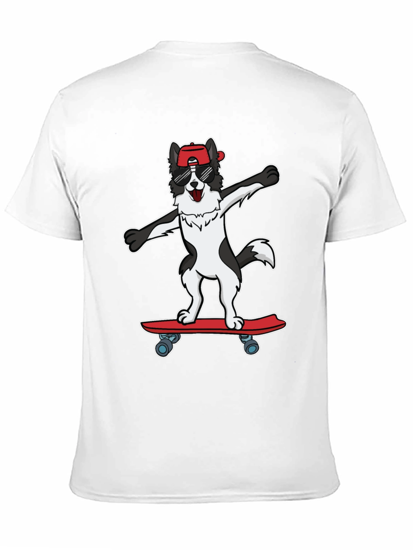 Cool Dog Skateboard T-Shirt - Unisex