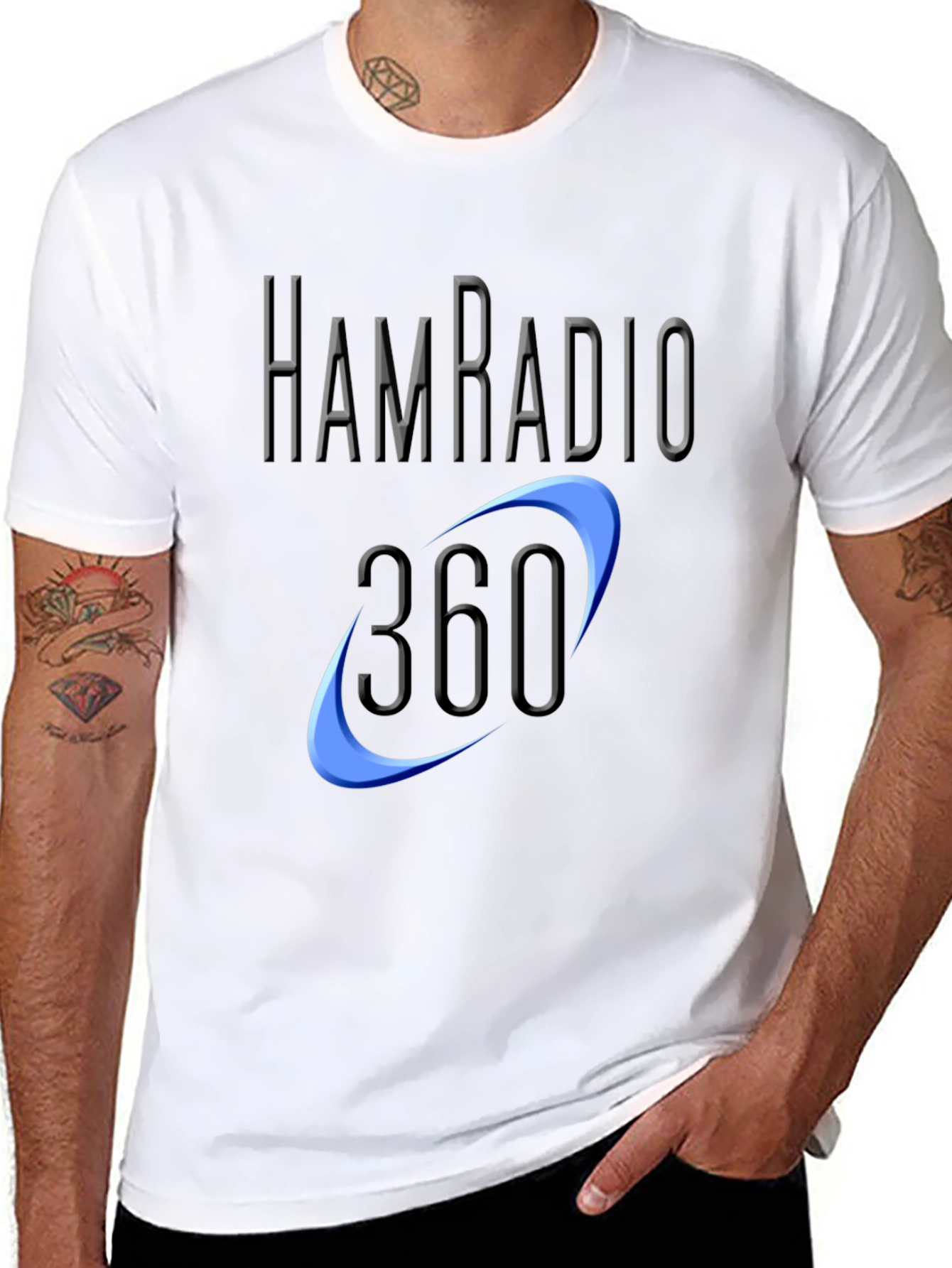Ham Radio 360 T-Shirt - Black Short Sleeve