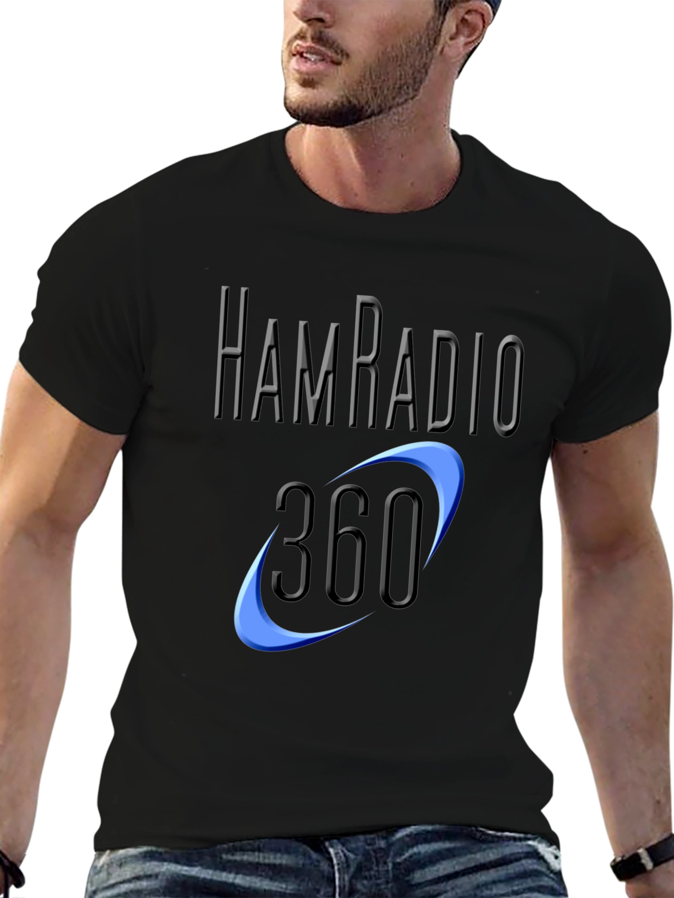 Ham Radio 360 T-Shirt - Black Short Sleeve