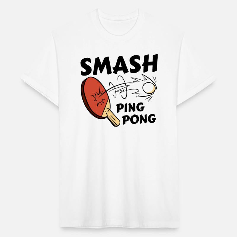 Ping Pong Paddle and Ball Smash