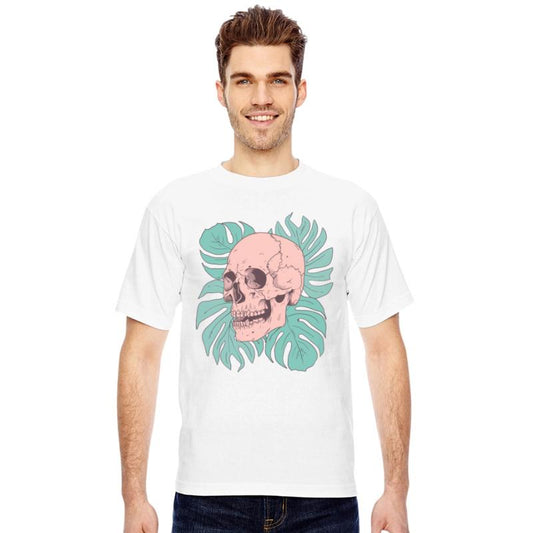 Pink Tropical Skull