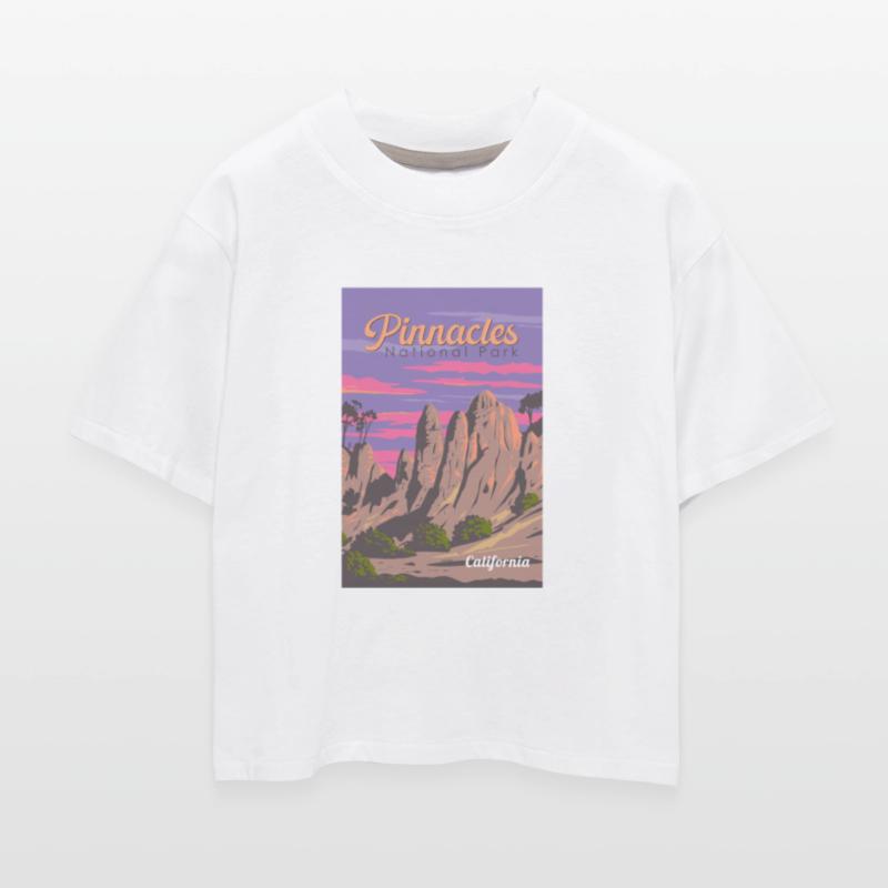 Pinnacles National Park Illustration Travel Art Vi